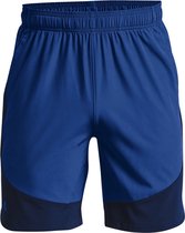 Under Armour HIIT Woven Colorblock heren sportshort blauw