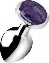 Gemstones Amethyst Gem Medium Anal Plug - Butt Plugs & Anal Dildos