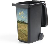 Container sticker Geploegde akkers - Vincent van Gogh - 38x80 cm - Kliko sticker