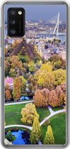 Geschikt voor Samsung Galaxy A41 hoesje - Rotterdam - Nederland - Boom - Siliconen Telefoonhoesje