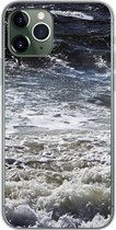 Geschikt voor iPhone 11 Pro hoesje - Noordzee - Water - Golven - Siliconen Telefoonhoesje