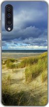 Geschikt voor Samsung Galaxy A30s hoesje - Noordzee - Vlieland - Duinen - Siliconen Telefoonhoesje