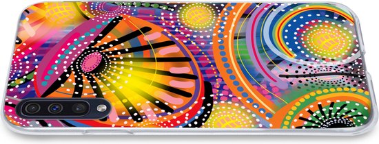 Coque Samsung Galaxy A30s - Formes - Art - Motifs - Psychédélique - Coque de téléphone en Siliconen