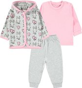 Baby/peuter vest & sweater & broek 3-delige set meisjes - Babykleding