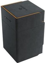 TCG Deckbox Watchtower 100+ XL - Black/Orange DECKBOX