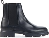 Mace Vrouwen Leren       Enkellaarsjes / Laarzen / Damesschoenen M1108 - Zwart - Maat 42