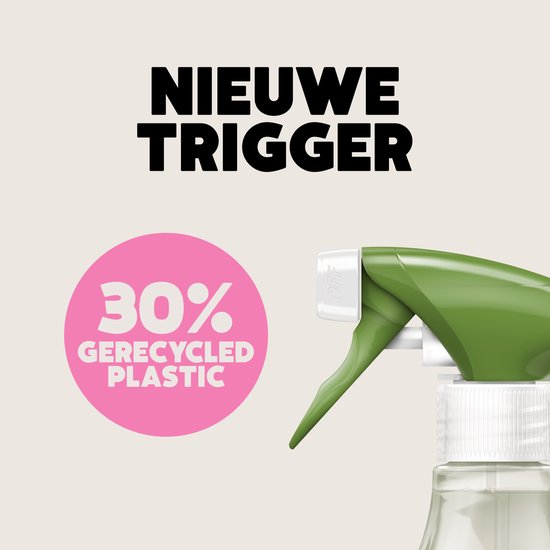 Ecover Allesreiniger Spray Harde Oppervlakken - Voordeelverpakking 6 x 500 ml - Vet & vuil verwijderen - Plantaardig & Biologisch afbreekbaar - Citroengras & Gember geur