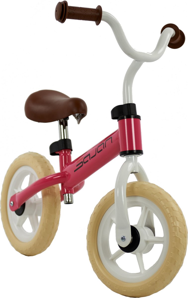 Sajan Loopfiets - Wit-Roze - Balance bike - Speelgoed — afbeelding 5