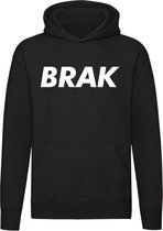 Brak | Unisex | Trui | Sweater | Hoodie | Capuchon | Zwart | Hangover | Kater | Feest | Drank