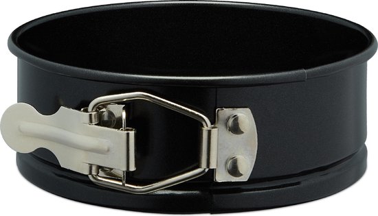 springvorm - klein - set van 5 - Ø 12 cm - rond - taartvorm - 250° C hittebestendig