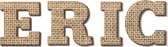 American Crafts Thickers letter stickers - jute - 226 tekens