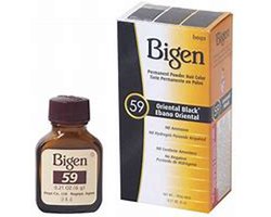 Bigen permanent powder hair color
