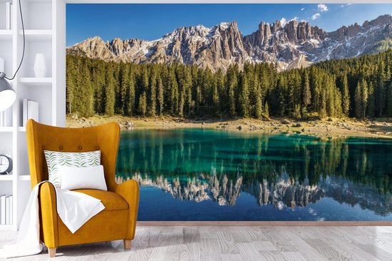 Papier peint - Papier peint Papier peint photo Berg - Forêt - Plage - Largeur 360 cm x hauteur 240 cm