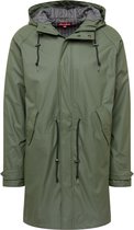 Derbe tussenjas friese_traveby_pinstripe Olijfgroen-Xl