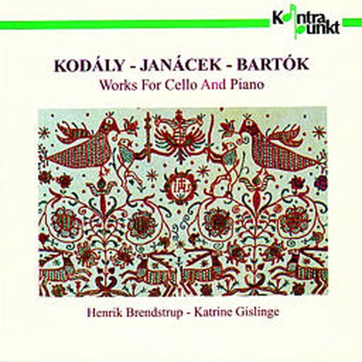 Henrik Brendstrup & Katrine Gislinge - Works For Cello And Piano (CD)
