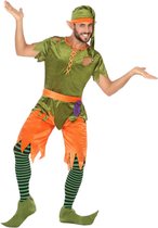 ATOSA - Gekleurd boskabouter kostuum voor mannen - M / L