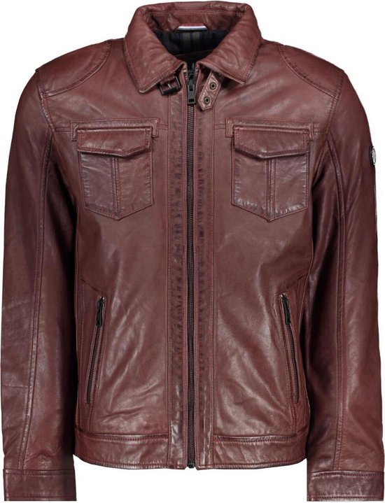 DNR Jas Leather Jacket 52239 299 Mannen Maat - 50