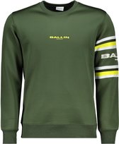 Ballin Amsterdam -  Heren Regular Fit   Sweater  - Groen - Maat S