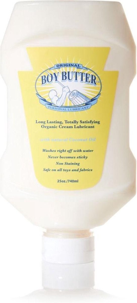 Goedkoopste Boy Butter Original - Fisting & Anaal Glijmiddel op Oliebasis - 739 ml