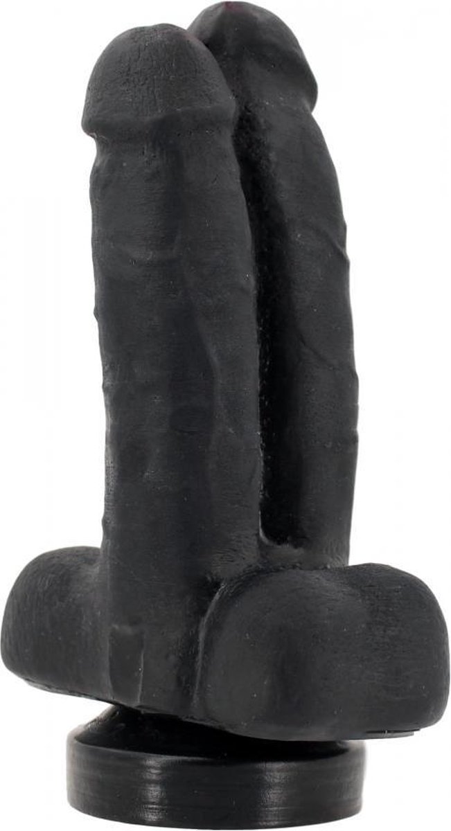 Goedkoopste Dubbele Dildo Raider - Zwart