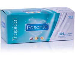 Pasante Tropical - 144 stuks - Condooms