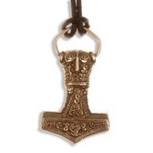 Thor amulet Bronzen  hanger (BZP52)