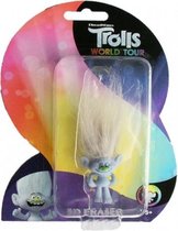 Dreamworks Trolls 3D gum - Diamond lichtblauw