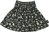 just be kids - rokje print paint - groen - meisjes - maat 62-68