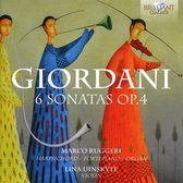 Marco Ruggeri - Giordani: 6 Sonatas Op.4 (CD)