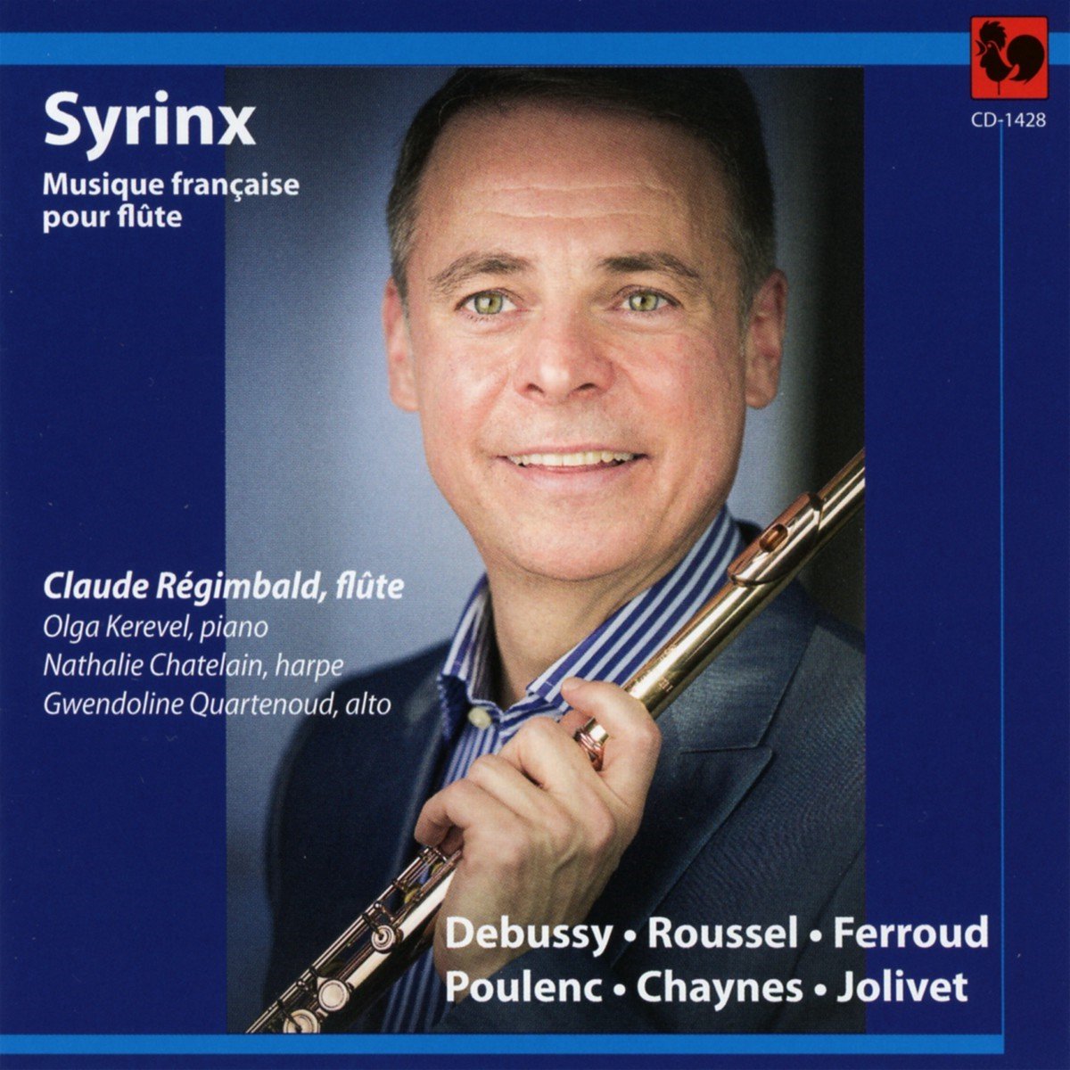 Claude Régimbald - Syrinx - Musique Française Pour Flûte (CD)