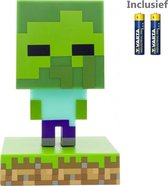 Paladone Minecraft Nachtlamp - Zombie - Icon Light - Incl. 2 AAA Batterijen