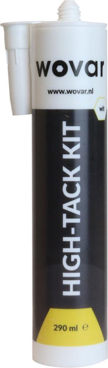 Wovar High Tack Kit Wit Professioneel | Montagekit | Koker 290 ml