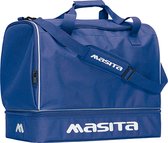 Masita | Sporttas Forza met groot stevig Schoenenvak en Sleutelvakje - ROYAL BLUE - L