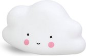 nachtlampje wolk junior 16 x 8,5 x 10 cm wit