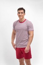 Martel- Gabriel- pyjama- rood- 100% Katoen XL