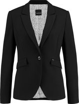 TAIFUN Dames Klassieke blazer Schwarz-42