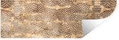 Muurstickers - Sticker Folie - Luxe - Dierenprint - Slangenhuid - 120x40 cm - Plakfolie - Muurstickers Kinderkamer - Zelfklevend Behang - Zelfklevend behangpapier - Stickerfolie
