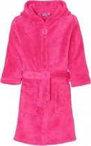 badjas junior polyester donkerroze maat 158/164