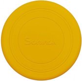 frisbee 18 x 0,5 cm siliconen geel