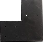 Wovar Pergola Hoekverbinding 90 graden Zwart voor 12 x 12 cm balken kubus model | Per Stuk