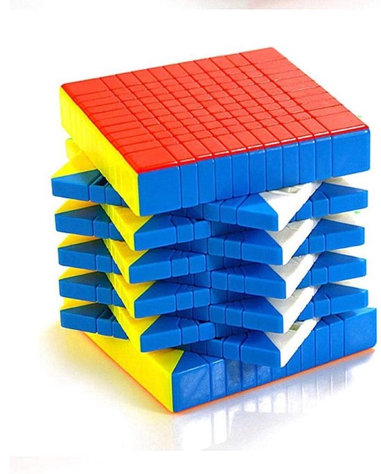 Thumbnail van een extra afbeelding van het spel MoYu 11x11 Speedcube - Stickerless - Draai Kubus Puzzel - Magic Cube