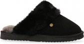 Warmbat  - Flurry Pantoffel Suede - Black - 37