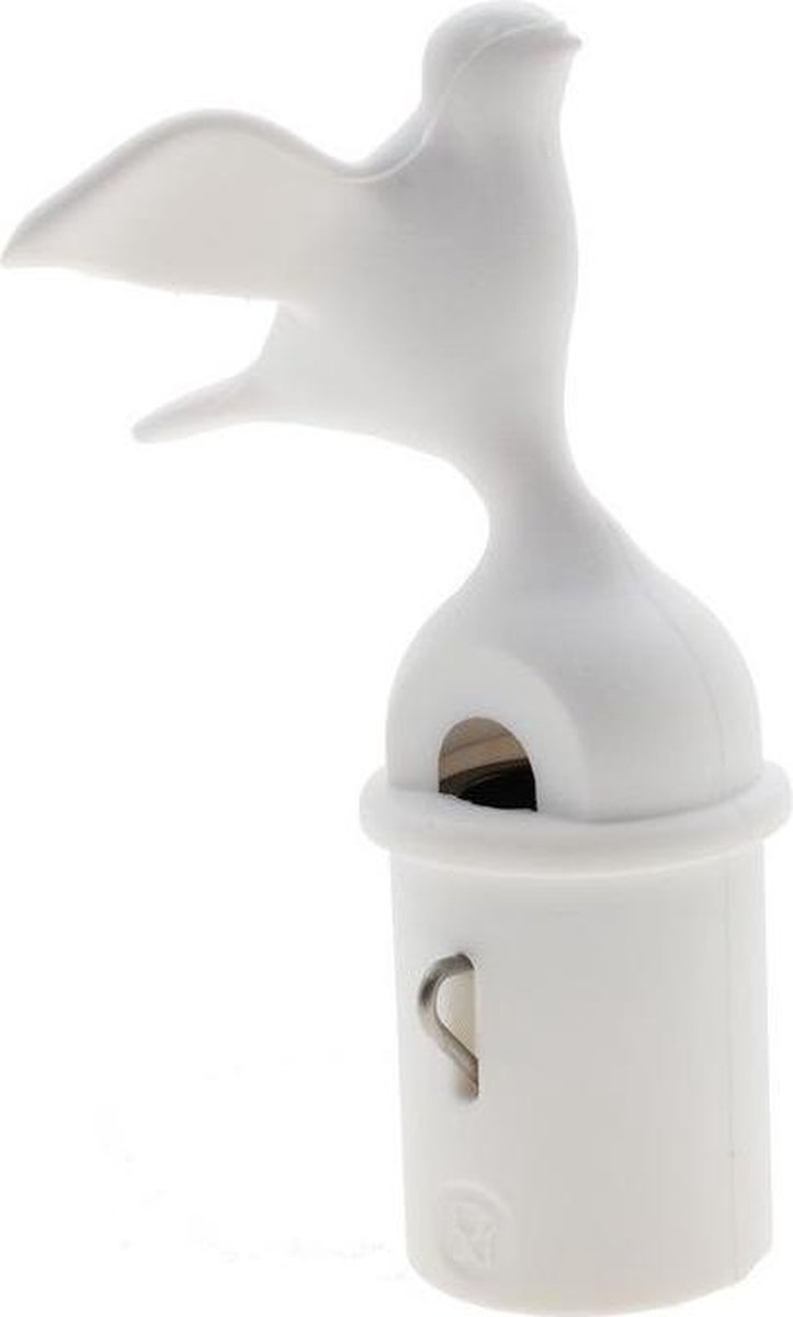 Alessi Reserve Vogeldop Waterkoker MG32 - Wit