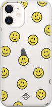 iPhone 12 hoesje siliconen - Smileys | Apple iPhone 12 case |