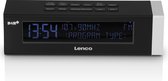 Lenco CR-630BK - Wekkerradio DAB+ met USB aansluiting en AUX - Zwart