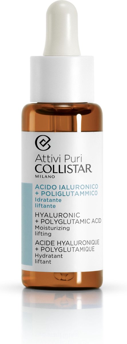Collistar Attivi Puri Hyaluronic + Polyglutamic Acid Gezichtsserum 30 ml