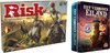 Afbeelding van het spelletje Spellenbundel - 2 Stuks - Hasbro Risk & Het Verboden Eiland
