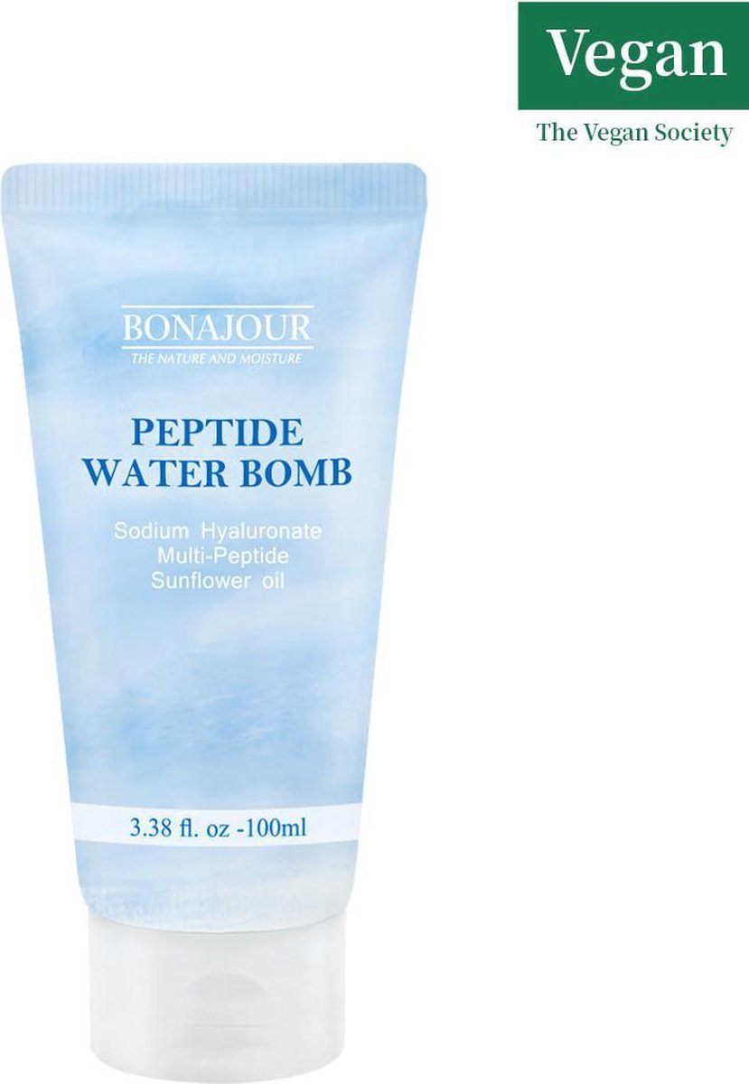 Bonajour - Peptide Water Bomb Cream - gezichtcreme - vette huidtype - vegan