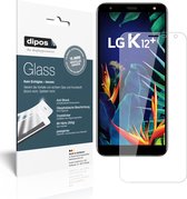 dipos I 2x Pantserfolie helder compatibel met LG K12 Plus Beschermfolie 9H screen-protector