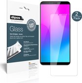 dipos I 2x Pantserfolie helder compatibel met Nubia Z18 Mini Beschermfolie 9H screen-protector